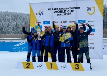 Паралімпійська збірна України стала першою в Кубку світу з лижних гонок