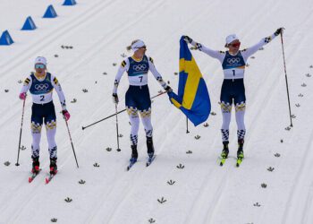 У жіночому лижному спринті п’єдестал виявився «шведським»
