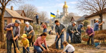 До Великодня — чиста громада: роменцям дозволили тимчасово виносити гілля та листя