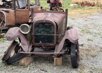 Фантастична живучість: Dodge 1920-х поїхав після понад 60 років на звалищі (ВІДЕО)