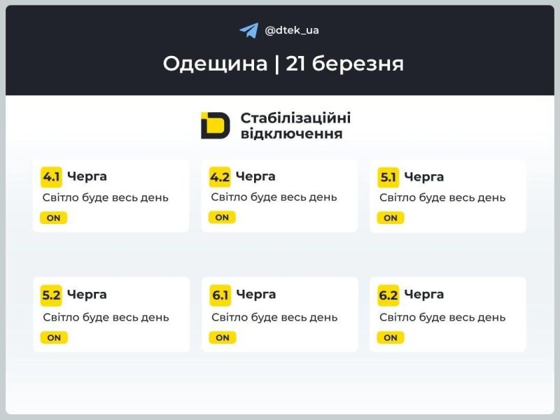 У суботу в Україні знову вимикатимуть світло: хто і коли буде сидіти без електроенергії