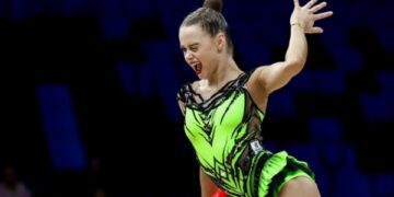 Українка Онофрійчук здобула чотири золоті медалі на етапі КС з художньої гімнастики