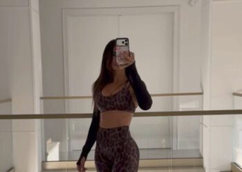 ВІДЕО. Дружина Ліонеля Мессі показала ідеальну фігуру вдома