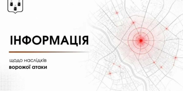 «Гербера» атакувала автостоянку у Сумах: пошкоджено 15 вантажівок та 2 автобуси