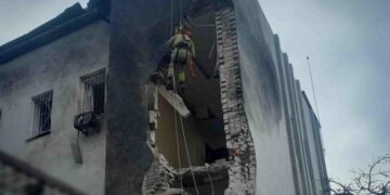 Завершено авірійно-відновлювальні роботи на місці ранкової атаки по м. Конотоп