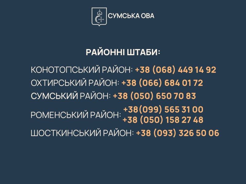 254 людини, серед яких &ndash; 6 дітей, евакуювалися з прикордоння Сумщини за минулий тиждень, - голова ОВА