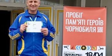 Сумчанин здобув перемогу на пробігу пам’яті Героїв Чорнобиля