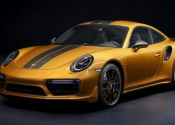 Porsche вигадала авто, яке змінює колір і показує заряд батареї