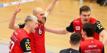 Камбек у серії. Українці здобули бронзу чемпіонату Австрії з волейболу