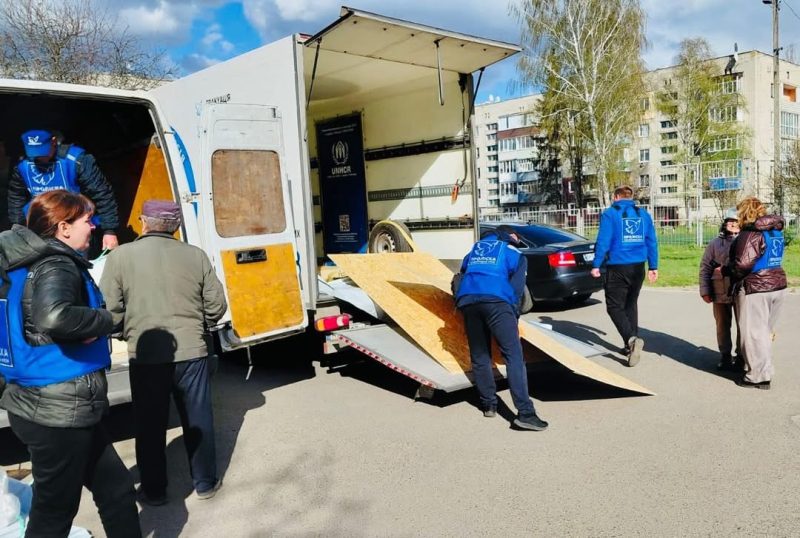 У Кролевці ліквідували наслідки удару безпілотника