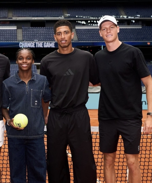 ВІДЕО. Надаль, Сіннер, Беллінгем і Куртуа зіграли в теніс на Бернабеу