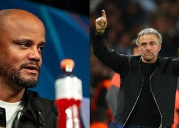 ВІДЕО. Реакція Компані та Енріке після шаленого матчу Ліги чемпіонів