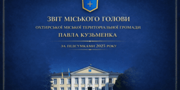 ЗВІТ МІСЬКОГО ГОЛОВИ ОХТИРКИ ЗА 2025 РІК