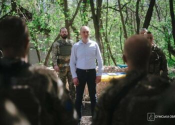 Голова ОВА Олег Григоров зустрівся з військовослужбовцями 47-ї окремої механізованої бригади «Маґура», які виконують завдання на Сумщині