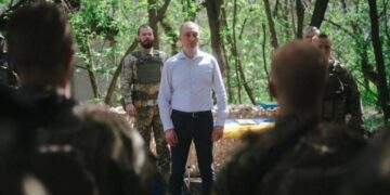 Голова ОВА Олег Григоров зустрівся з військовослужбовцями 47-ї окремої механізованої бригади «Маґура», які виконують завдання на Сумщині
