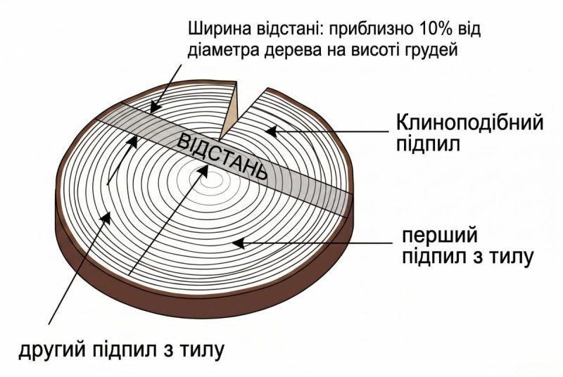 Сухе дерево - не проблема: як правильно та безпечно його спиляти