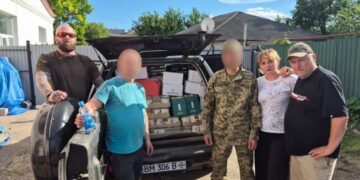 Військовим на Путивльщині передали продукти та медикаменти