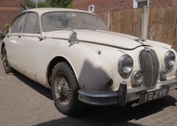 Культовий Jaguar 60-х простояв занедбаним понад пів сторіччя (ВІДЕО)