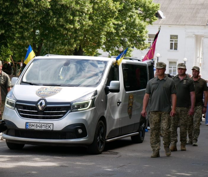 Роменська та Андріяшівська громади попрощалися із полеглим Захисником Віталієм Скоробагатьком