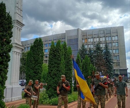Сум’яни попрощалися із захисником Євгеном Черкасом