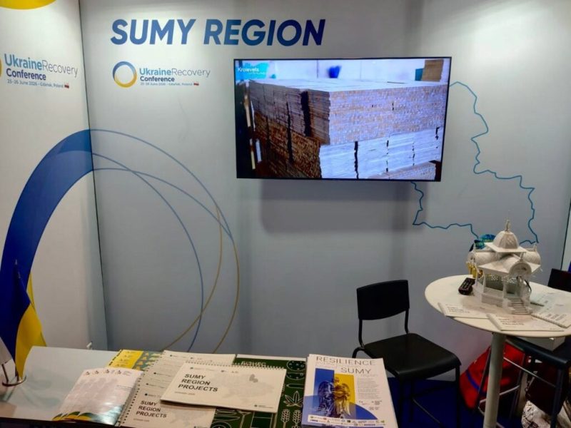 Сумщина на URC2026: 38 проєктів, нові міжнародні домовленості та рішення для відновлення області