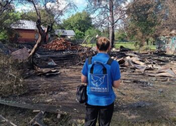 У Кролевці триває ліквідація наслідків масованої атаки дронів