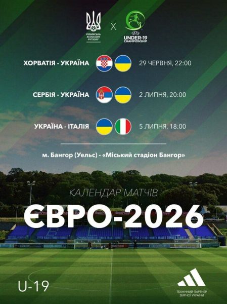 ВІДЕО. Юніорська збірна України U-19 вирушила на збір перед Євро-2026