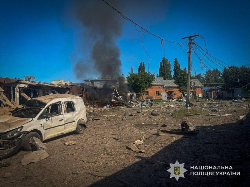 Сім КАБів по Сумах: загинув чоловік, трьох людей госпіталізували