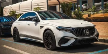 У Києві помітили один із найпотужніших Mercedes E-Class за 5 мільйонів (ФОТО)