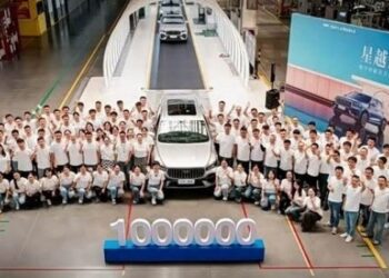 Сукупні продажі кросовера Geely Monjaro перевищили один мільйон автомобілів
