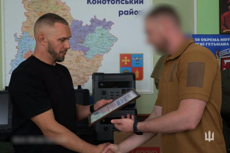 Конотопська РВА передала захисникам неба сучасне обладнання для боротьби з ворожими безпілотниками
