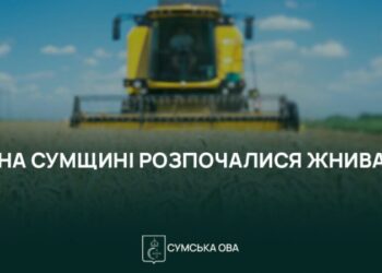 На Сумщині розпочалися жнива