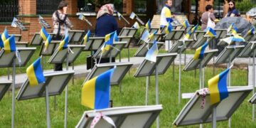 Напередодні Дня Української Державності на Роменщині вшанували пам’ять полеглих Захисників України