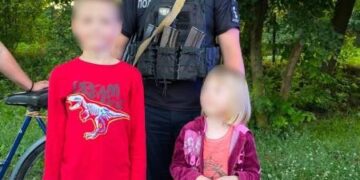 Поліцейські Конотопщини оперативно розшукали двох малолітніх дітей