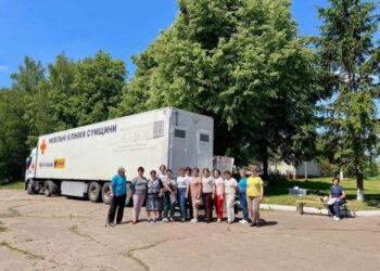 Понад 2 тисячі жителів Липоводолинської громади отримали медичну допомогу від мобільних клінік