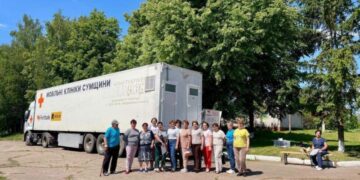 Понад 2 тисячі жителів Липоводолинської громади отримали медичну допомогу від мобільних клінік