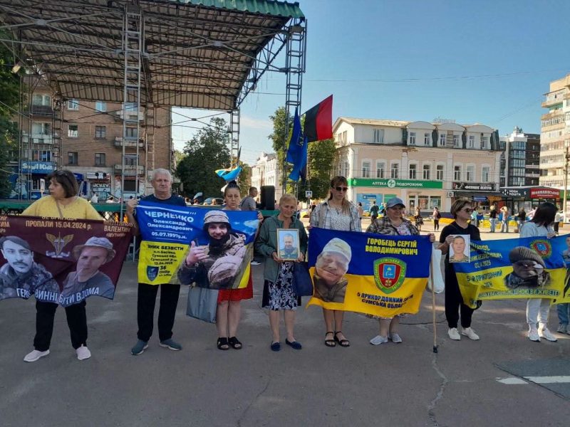 У Роменській громаді провели акцію «Дзвони надії» на підтримку полонених і безвісти зниклих Захисників