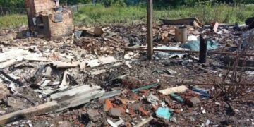 Вдруге залишилися без дому: росіяни знищили будинок сім’ї Журба із Зноб-Новгородської громади