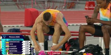 ВІДЕО. Як Дорощук стрибнув на 2.32 м на етапі Діамантової ліги у Монако