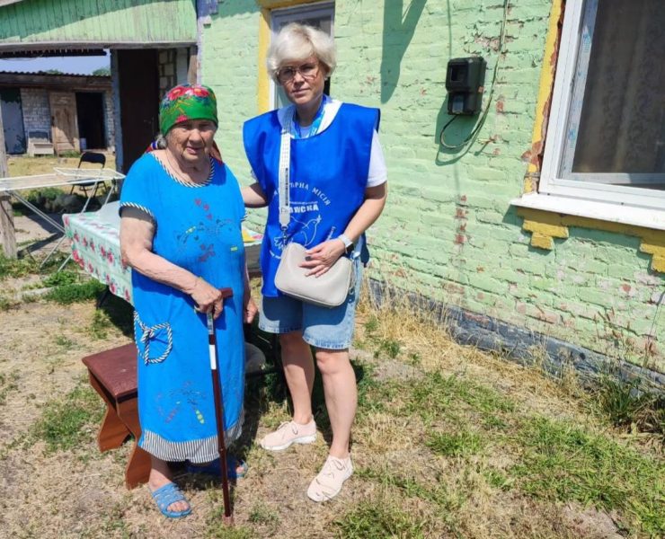 Волонтери &ldquo;Проліска&rdquo; евакуювали пенсіонерку із Шосткинщини до доньки на Полтавщину