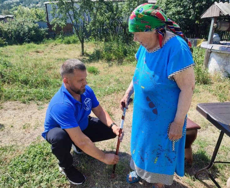 Волонтери &ldquo;Проліска&rdquo; евакуювали пенсіонерку із Шосткинщини до доньки на Полтавщину