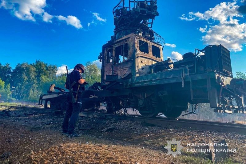 На Сумщині внаслідок ворожих атак загинула людина, ще п’ятеро травмовані: поліція документує наслідки ударів рф