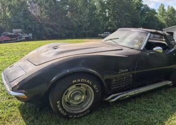 Живучий спорткар: Chevrolet Corvette 60-х завівся після понад 30 років простою (ВІДЕО)