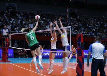 Чемпіонат Європи з волейболу. Жінки. Матчі 28 серпня. Дивитись онлайн LIVE