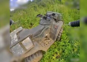 На Сумському напрямку прикордонники підбили техніку окупантів (ВІДЕО)