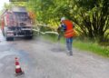 На трасі Кролевець – Конотоп – Ромни – Пирятин проводять ремонтні роботи та ліквідують аварійну ямковість
