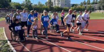 Шостка долучилася до Всеукраїнського забігу «Шаную Воїнів, біжу за Героїв України»