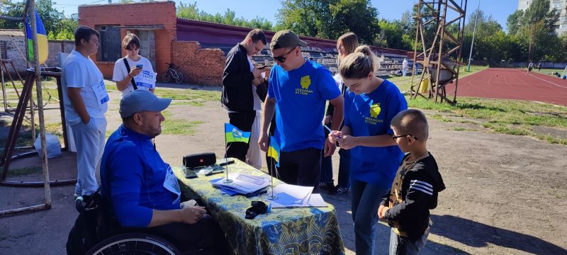 Шостка долучилася до Всеукраїнського забігу «Шаную Воїнів, біжу за Героїв України»