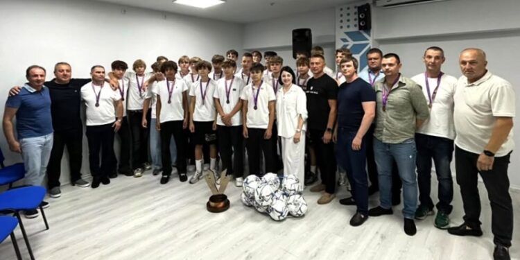 Сумська «Барса» здобула бронзові нагороди чемпіонату України з футболу U15