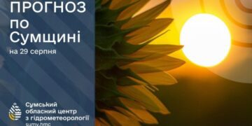 Сумські синоптики дали прогноз погоди на вихідні